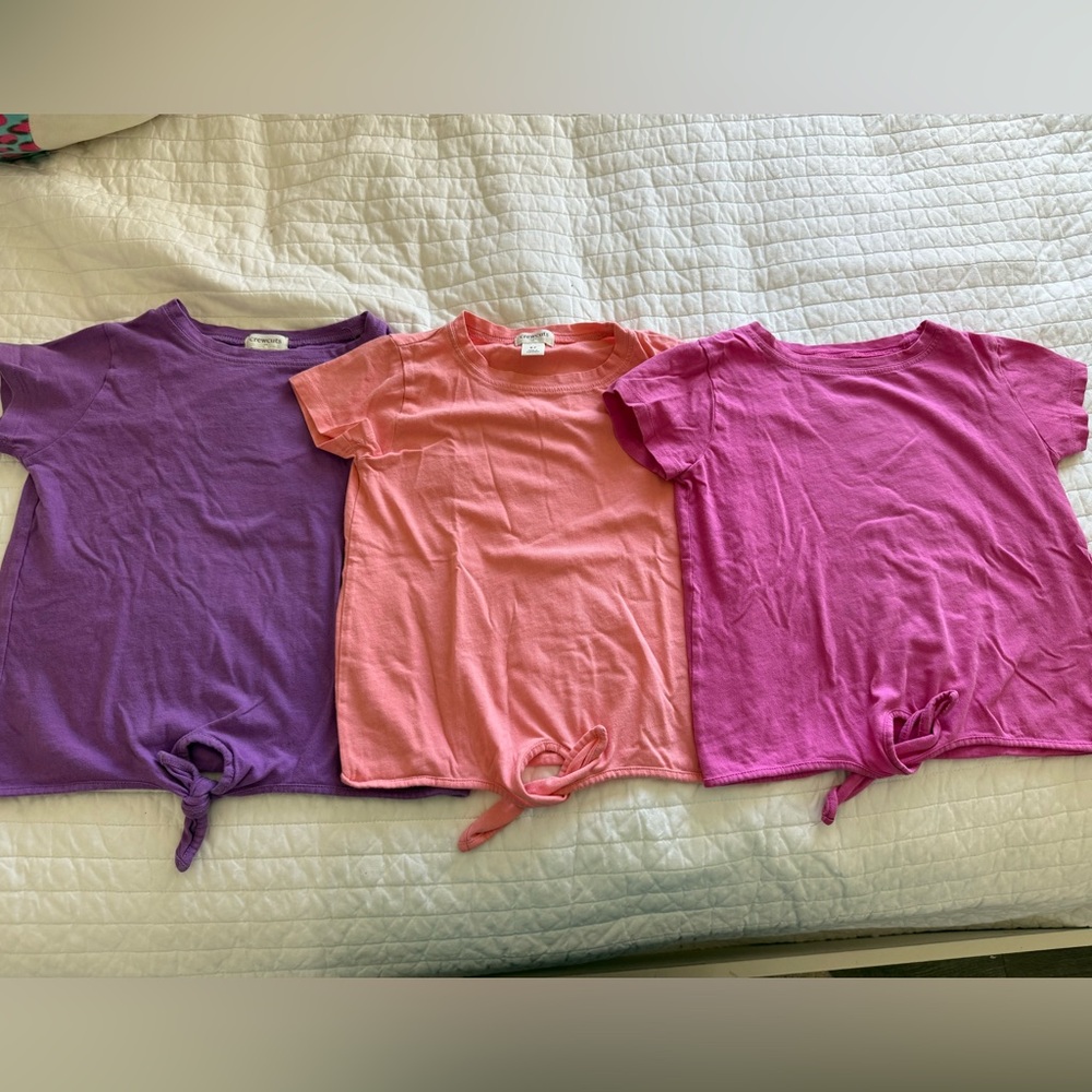 Crewcuts Kids' Short Sleeve Tees - Purple, coral, Pink